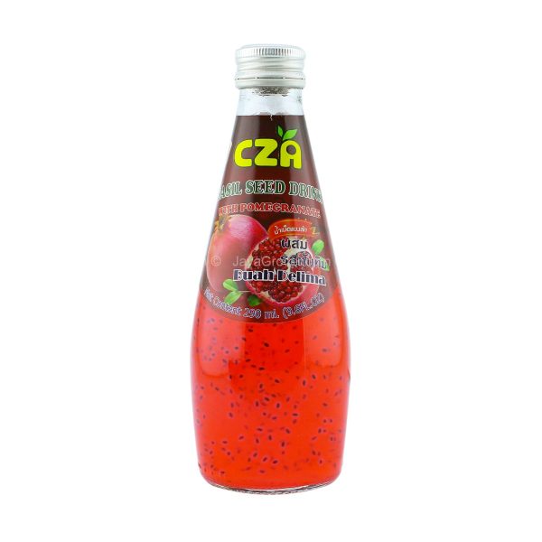 CZA Basil Seed Drink with Pomegranate 290ml For Cheap