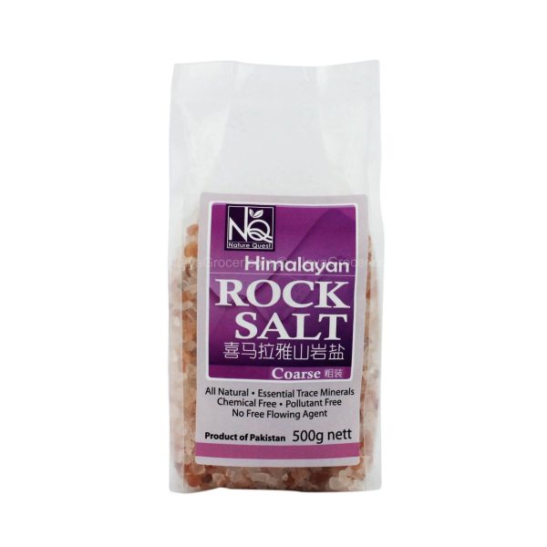 Nature Quest Coarse Himalayan Rock Salt 500g Sale