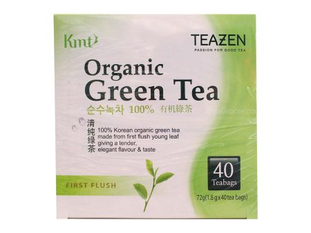 KMT Teazen Organic Green Tea 2g x 40 Sale