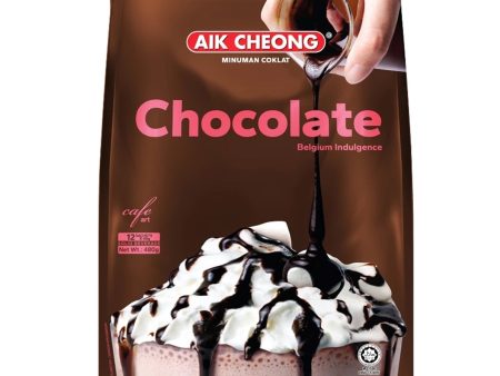 Aik Cheong Cafe Art 3 in1 Chocolate Drink 40g x 12 For Discount