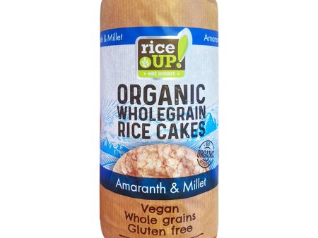 RiceUP! Organic Wholegrain Rice Cakes, Amaranth and Millet 120g Cheap