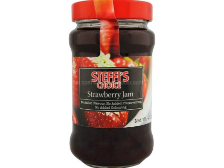 Steffis Choice Strawberry Jam 340g Discount