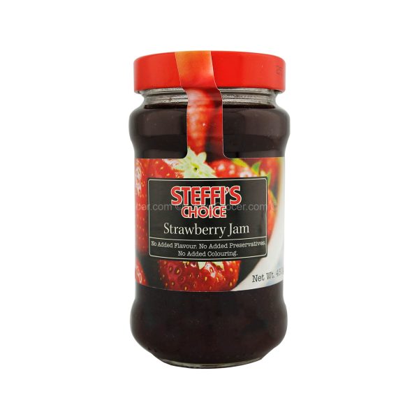 Steffis Choice Strawberry Jam 340g Discount