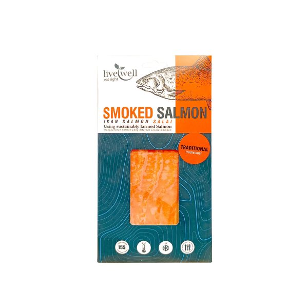 Live Well Smoked Salmon (Traditional) 75g Fashion