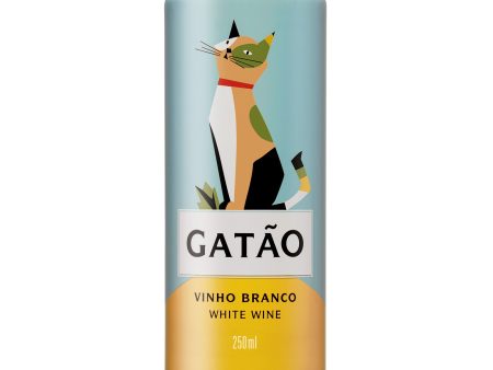 Gatao Vinho Verde White Wine Can (ABV 9%) 250ml For Sale