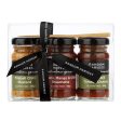 Random Harvest Gourmet Mini-Me Chilli Mustard Bruschetta & Chutney Bbq Kit 60g x 3 For Sale