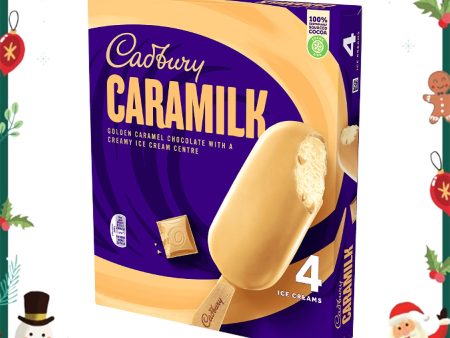 Cadbury Caramilk Ice cream Stick 80ml x 4 Online