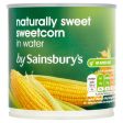 Sainsburys Natural Sweet Sweetcorn 325g Fashion