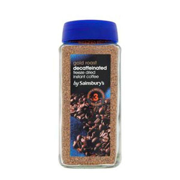 Sainsburys Gold Roast Decaf Instant Coffee 200g Online