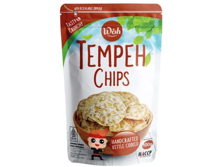 Who Tempeh Chips Original 100g Supply