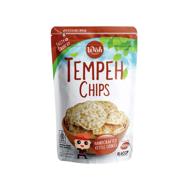 Who Tempeh Chips Original 100g Supply