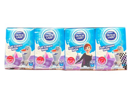 Dutch Lady Milky Frozen Full Cream UHT Milk 125ml x 4 For Discount