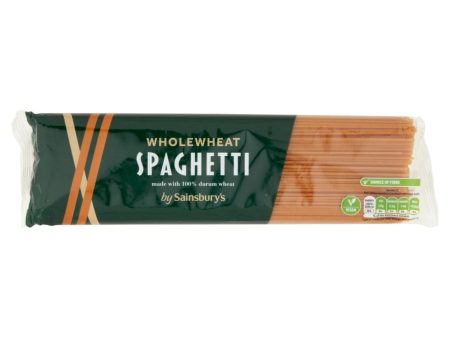 Sainsburys Wholewheat Spaghetti 500g on Sale