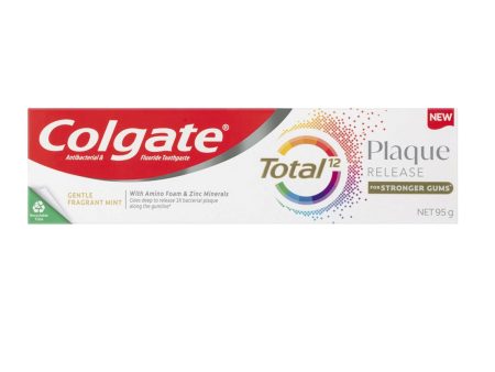 Colgate Total Plaque Release Gentle Fragrant Mint 95g Cheap