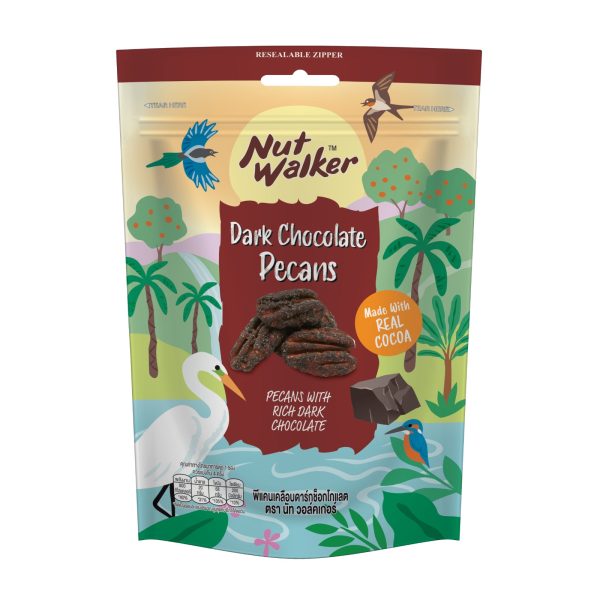 NUT WALKER DARK CHOC PECANS 120G Online