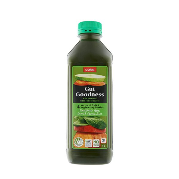 Coles Fruit And Vegetable Gut Goodness Juice 1L For Discount