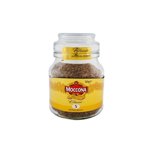 Moccona Classic Medium Roast Coffee 50g Online Hot Sale