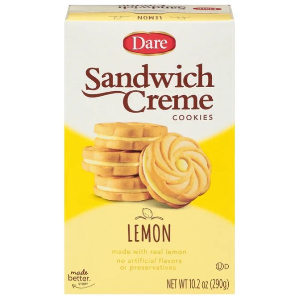 Lemon Sandwich Crème Cookies Online now