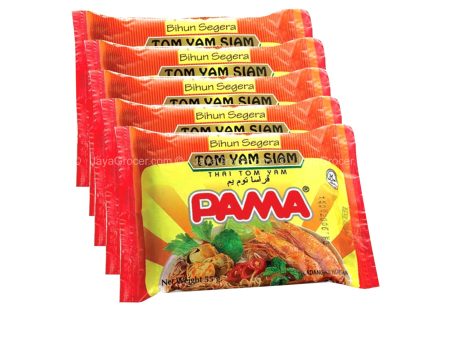 Pama Tom Yam Bihoon Instant Noodles 55g x 5 Sale