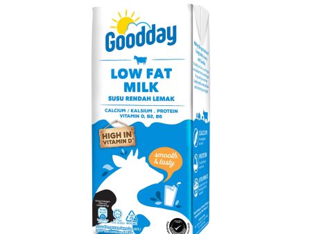 Goodday UHT Low Fat Milk 1L on Sale