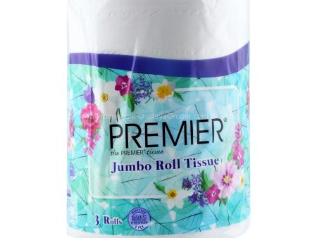 Premier Jumbo Roll Tissue 130m x 3 Online Sale