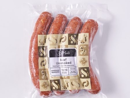 Unsmoked Beef Banger Sausage 4pcs pack Discount