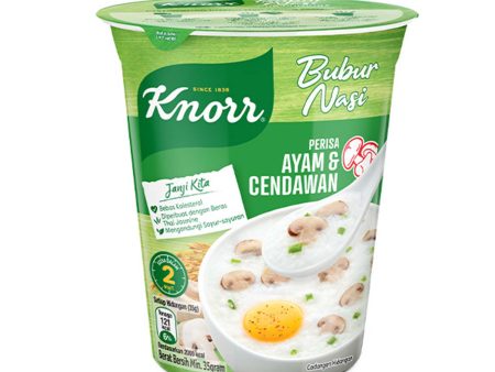 Knorr Cup Porridge Chicken and Mushroom 35g Fashion