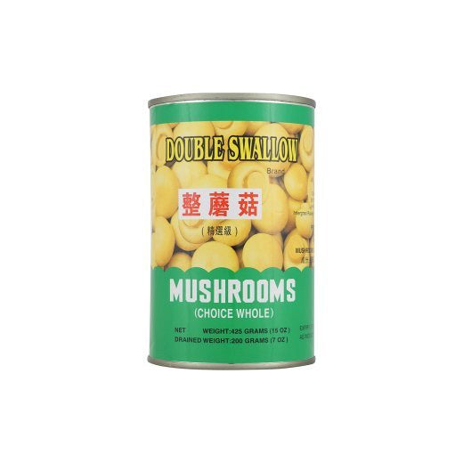 Double Swallow Brand Mushrooms (Choice Whole) 425g For Cheap