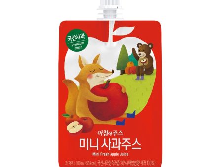 Seoul Milk Apple Juice Mini Pouch 100ml For Discount