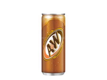 A&W Sarsaparilla Carbonated Drink 320ml For Sale