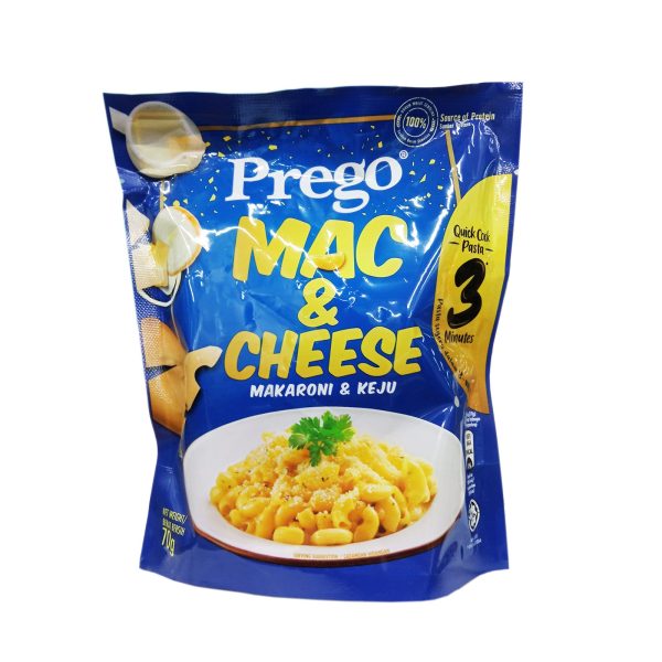 Prego Quick Cook Mac and Cheese 70g on Sale