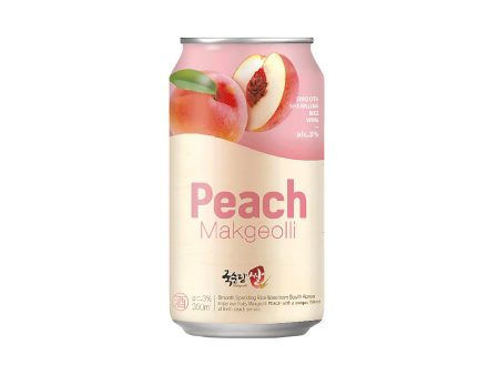 Kooksoondang Makgeolli Peach Can 350ml Fashion