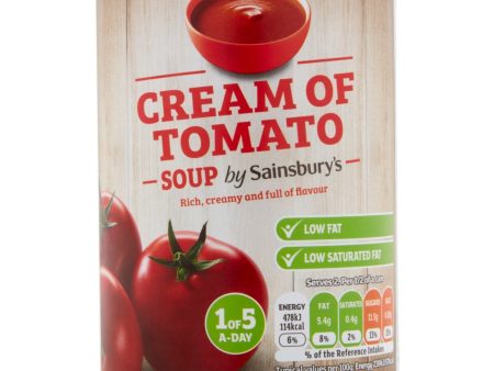 Sainsburys Cream Of Tomato Soup 400g Sale