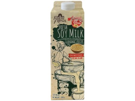 Farm Fresh Soy Milk Unsweetened 1L Online