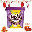 Julie s Love Letters Biscuit Wafers with Mocha Cream (Tub) 705g Cheap