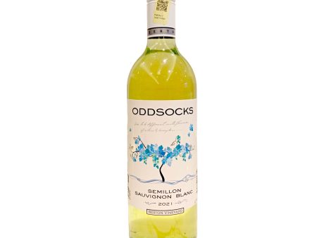 Odd Socks Semilion Sauvignon Blanc White Wine 750ml For Sale