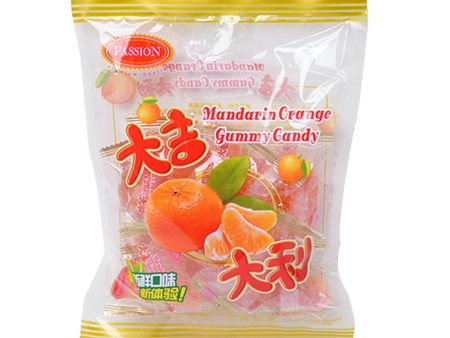 Mandarin Orange Gummy Candy 200g Supply