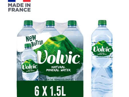 Volvic Mineral Water 1.5L x 6 Online now