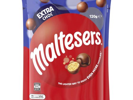 Maltesers Extra Chocolate Pouch 120g For Cheap