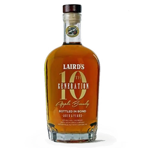 Laird s 10th Generation Apple Brandy Bottled in Bond NV - 750ML For Sale